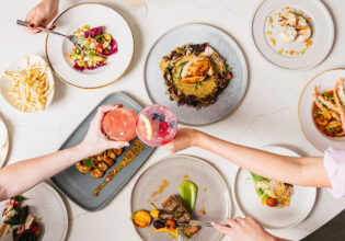 Bistro Manly food, Manly Pacific