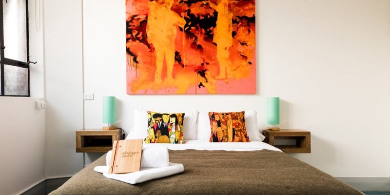 Interiors of the Alabama Hotel in Hobart, Tasmania, Australia