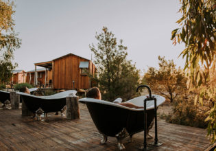 Luxe cabins Outback QLD