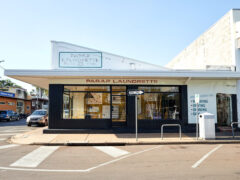 outside the Parap Laundrette