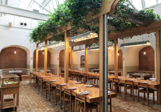 the dining area at Osteria Oggi, Adelaide