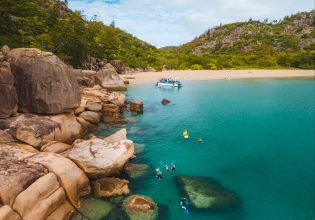 snorkelling at Radical Bay, Magnetic Island, Townsville
