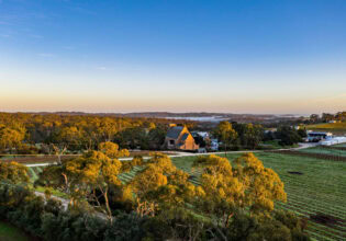 an aerial view of Sevenhill Cellars