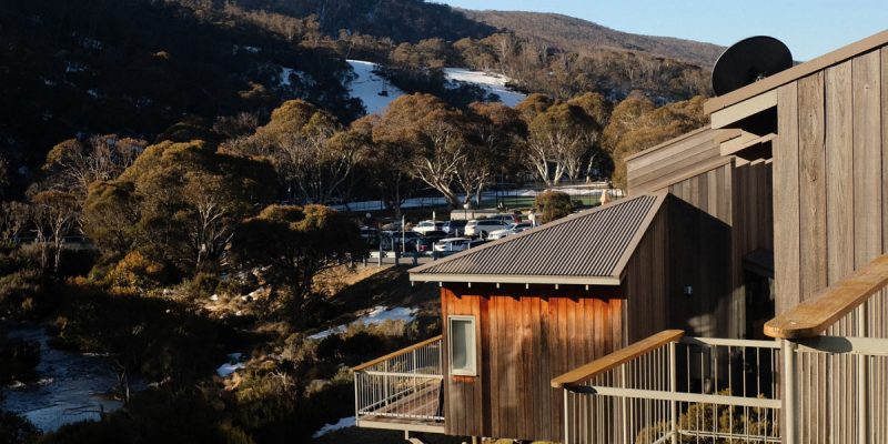 a mountainside accommodation at The Cedar Cabin, Thredbo