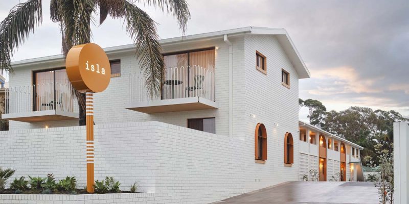 the property exterior of The Isla, Batemans Bay accommodation