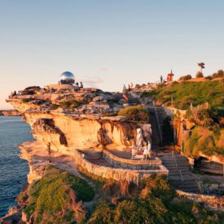Bondi Coastal Walk during Sculpture By The Sea