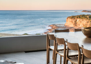 Views of Kiama from Dovecote dining room