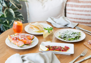 a three-course meal at Eddy’s, Sydney NSW