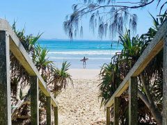 Byron Bay's beachside