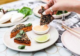 Lightyears Gold Coast Prawn Toast at Burleigh Heads
