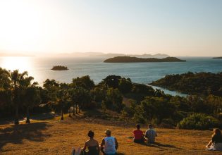 Sunset at One Tree Hill Hamilton Island