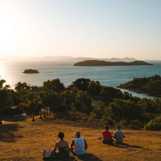 Sunset at One Tree Hill Hamilton Island