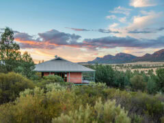 a luxury eco villa in Rawnsley Park Station