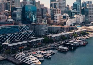 city views, King Street Wharf, Cockle Bay, Darling Harbour and the Sydney CBD