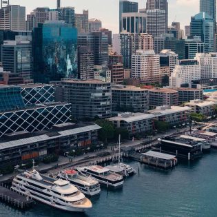 city views, King Street Wharf, Cockle Bay, Darling Harbour and the Sydney CBD