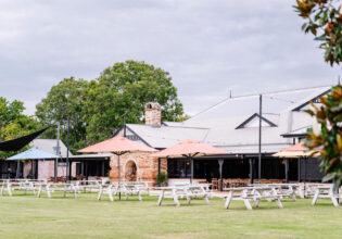 External view of The Mighty Hunter brewhouse in the Hunter Valley