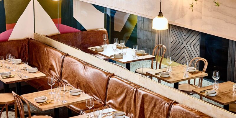 Vecina dining space in Newcastle