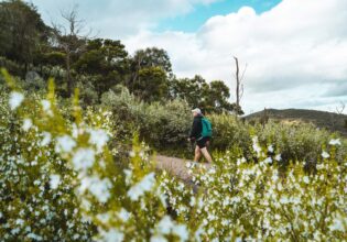 Picturesque scenes in You Yangs Regional Park.