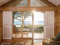 North Beach View interiors at Kim's Beachside Retreat in Central Coast, Australia