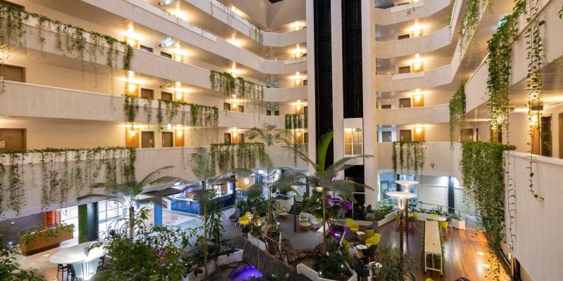 main lobby area at Novotel Darwin CBD