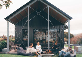 The Shed Gerroa kiama in winter