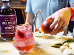 Bloody Shiraz Gin, Four Pillars. Healesville